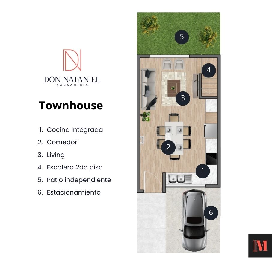 Condominio Don Nataniel - Townhouses & Departamentos Studio en Bulnes