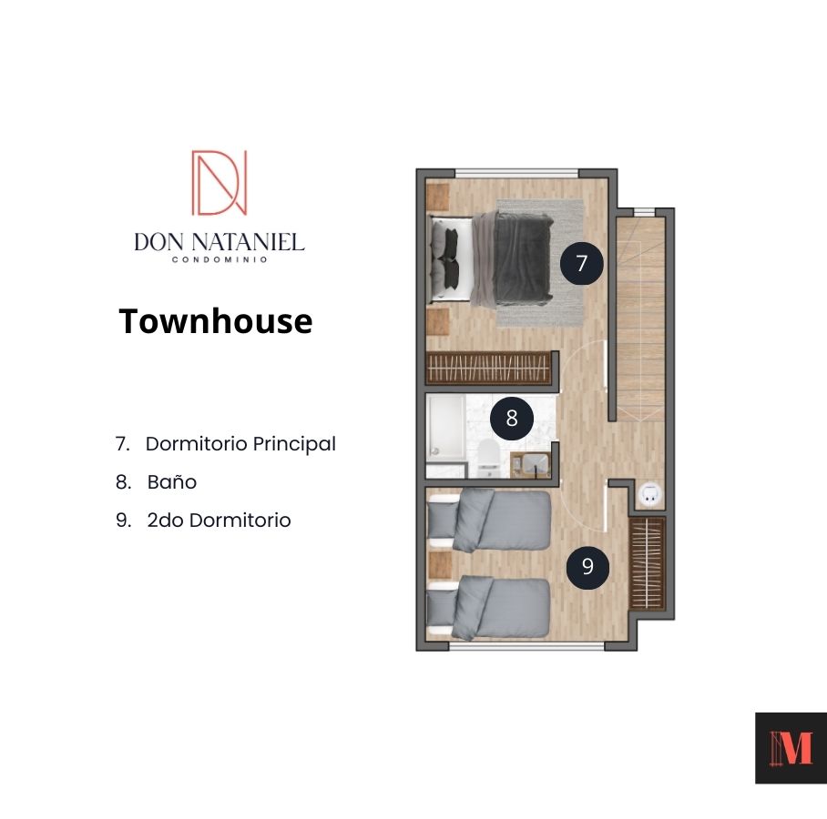 Condominio Don Nataniel - Townhouses & Departamentos Studio en Bulnes